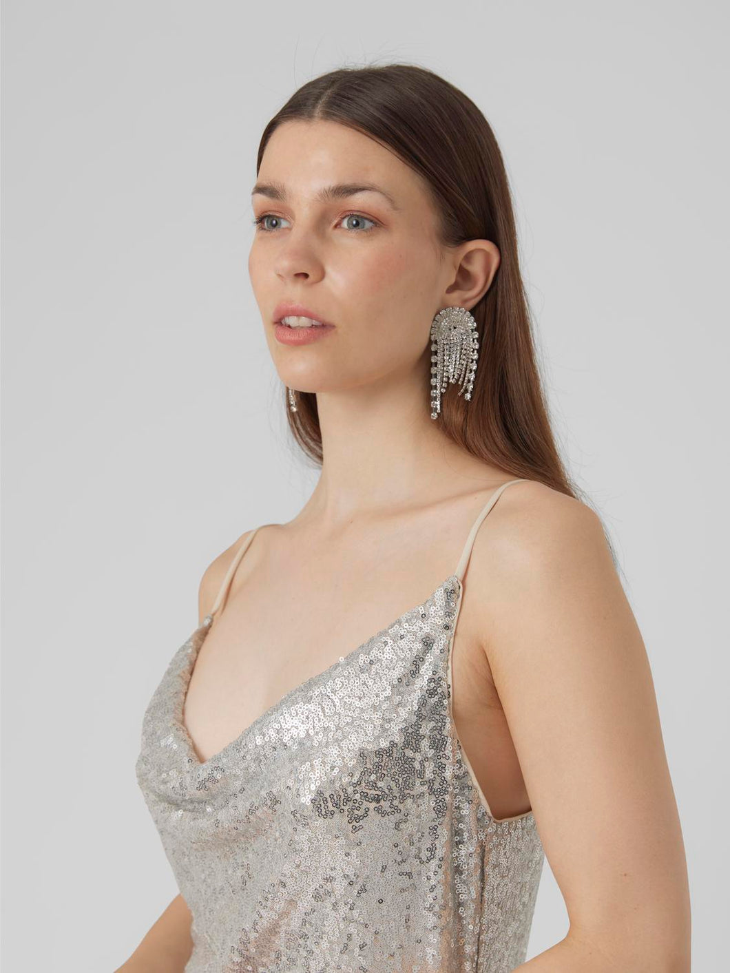 VMSELENA Earrings - Silver Colour